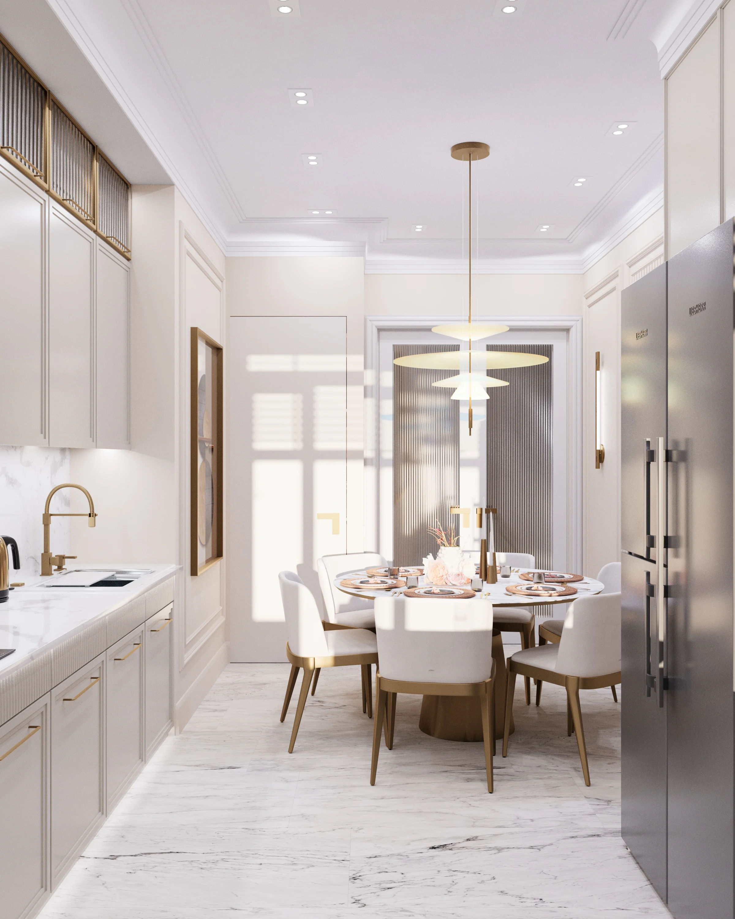 Квартира на Театральной 103 - кухня 4